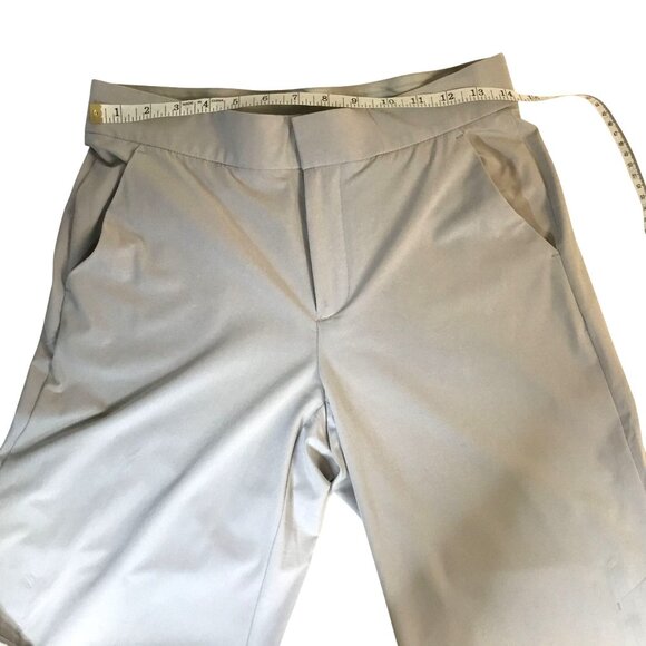 ATHLETA Gramercy Women's Wide Leg Button Track Travel Trouser Pants Gray Sz 4 - Picture 5 of 6
